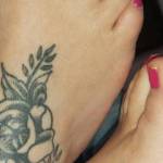 Feet out