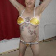 hi all
another of hubbies ideas really must try this out doors soon
horny comments welcome
mature couple
