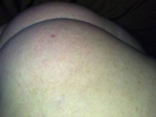 same here, the perfect position to reach under and cup your big naturals as they were bouncing with each deep stroke