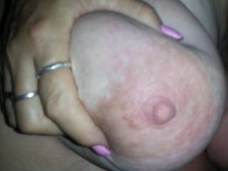 Can I roll my foreskin over her big nipple???