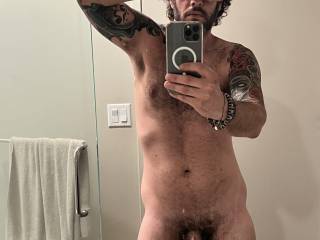 Full shot, hard cock that’s ready to explode
