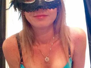 No doubt about it that when Gorgeous Hott Women wears a sexy mask such as this Hott Babe then I must admit it is one of my biggest turns on's ever for sure!!! Bye the way honey I would love to have mad Sex with you while wearing your Mascaraed"" Dam you make my Dick Hard!!! MMM lets go babie...  :- )