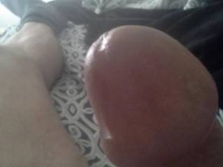 Mmmm... Stuff that, "BIG BULBOUS COCK-HEAD", into my mouth ... then, down my THROAT!  Sue XO