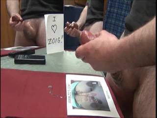 Some slow motion cumshots; plenty of cum flying in this Cumpilation from April, 2012
