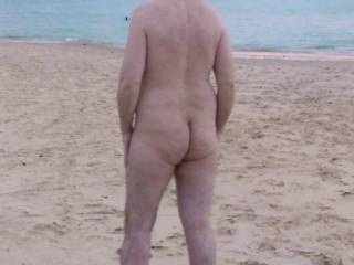 At the nude beach