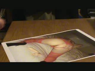 Big pictures do better results! :-)
The red lingerie on that ass is stunning! 
Hope you like it!