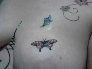 New butterfly tattoos.