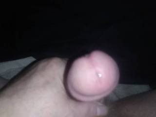 Woke up with a raging hardon had to play with my huge cock enjoy everyone!