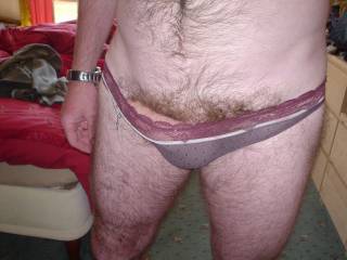 wearing my panties