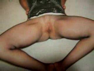 Beautiful jack122 sent some pics and asked for me to do the business. Don\'t you just love her shapely legs in fishnets, and her very lickable pussy?