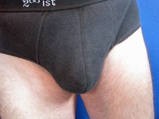 Feel free to feel my bulge.