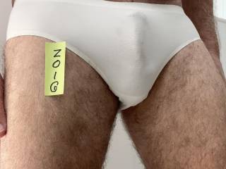 I love these white panties and was happy that this months theme enabled my to show them off