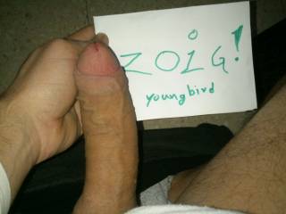nice looking cock, I'd like to suck it and swallow it and your cum. MILF K