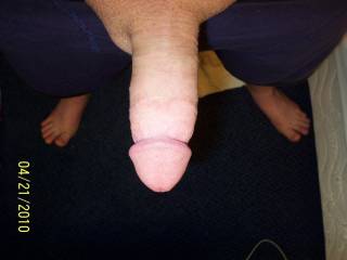 I wanna get my mouth around that cock of yours!!!If that's semi hard then I got no problem bring ya up full on!