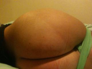 I'd love to put my face between your sexy thick ass cheeks and lick you from back to front and front to back and side to side and start all over again :)