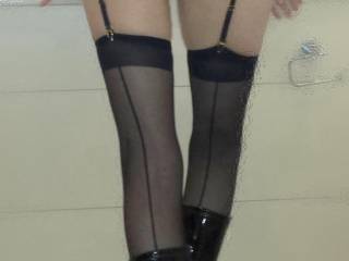 teasing again in black lingerie. Hope you like.....Please drop me a line ;-)