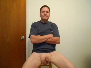 I pulled my foreskin back to show you that big mushroom head on my penis. I'm fucking proud to show you the head on my weiner. It's great for busting tight holes. I'm half naked and ready for SEX !! Let me mount you and fuck your ass !