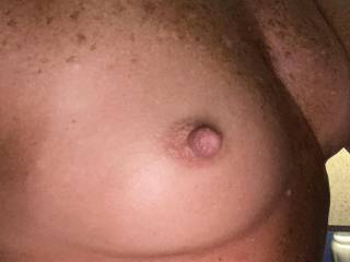 Who wants there mouth around this amazing nipple??