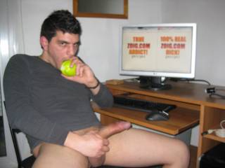 Your big dick looks like a great fun park... and my wet pussy too!!!