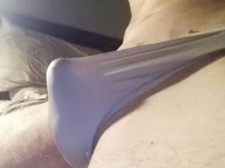 I'd love to feel your pantie covered cock.