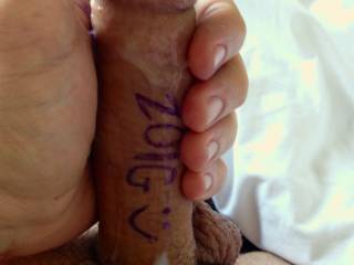 Felt so good to finally orgasm after a lot of self denial, stopping myself when I was getting close.....

Would you be a good girl and lick me clean? ;)