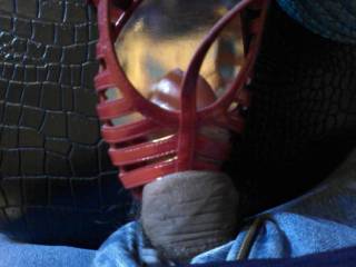 I just had to play with her heels! I love to jerk off like this. I can get pretty creative.