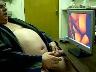 So sexy watching you wanking yourself off that I found myself doing the same, watching you. And I came myself, unexpectedly quickly, as a result of seeing you spurting your impressive load. Thank you !.