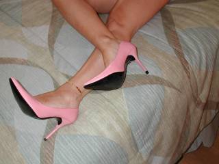 pink heels