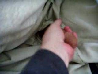 A very nice surprise when she dropped her pants! That pussy would look so nice with cum leaking out of it! :)