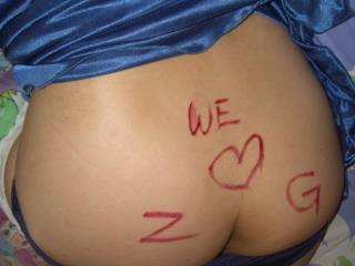 just love my wife round & firm butts