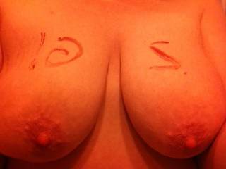 you are awesome, my Dear:) no matter if it is backwards, I know it is good:) Love those boobies and nipples, would love to help you make it right:)