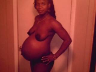Hell, I'd like to do more than milk her! That would be two fantasies at once come true! A black woman and a pregnant woman too! She's a beauty!