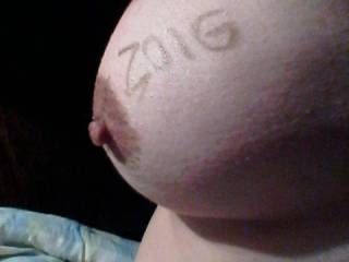 Would love to suck on the nipple until it's big enough to write 'Zoig' on it!