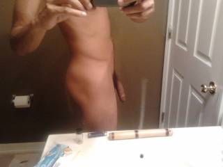 Just got out the shower feeling a lil horny.