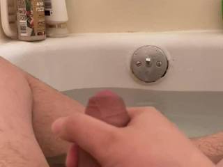 Last masturbation session in ye’ ol’ bathtub. Good memories were made here, but alas moving includes moving on