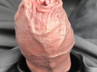 After pumping my cock in the car on side of the road.