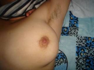 my wifes hairy pits again