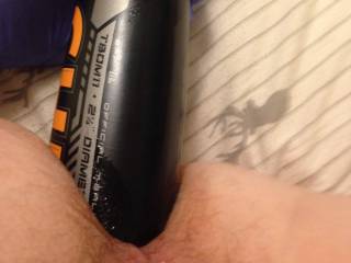 Stretching my ass for my wife to play with