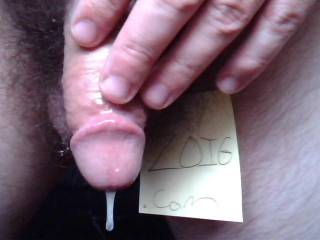 dripping cum
