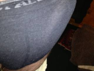 Hard in pants