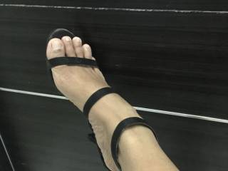 My feet on special request want me to rub ur cock with it? :P