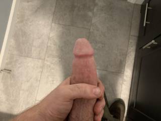 I know I need to shave but I had to rub one out