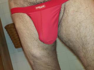 My PACKAGE in a ERGOWEAR POUCH THONG