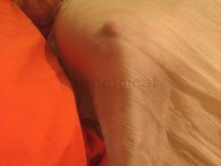 the naughty nipple wants some more attention....