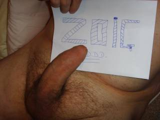 2nd Real Pic, getting cock hard for Zoig ladies to enjoy