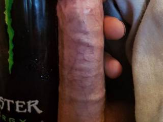 So ladies what do you think makes this fucking big cock of mine stand up like this????