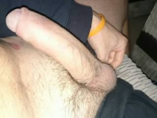 Nice thick cock meat for the ladies to suck, chew on and fuck though better shaved smooth for oral fun