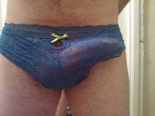 I'd love to use my mouth against you while you're inside those panties, then slip you out of them & take that gorgeous cock in my mouth!