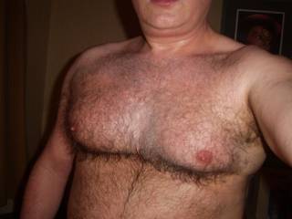 big hairy chest