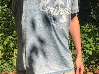 Having my cock out outdoors and sliwly getting hard... perverted or sexy? Tell me.